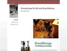 Tablet Screenshot of droolstrings.com